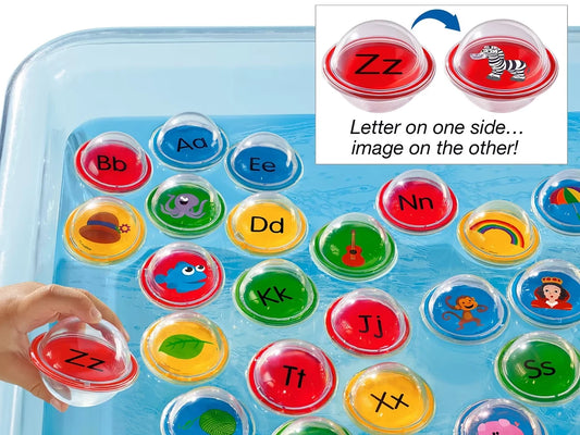 Float & Find Alphabet Bubbles - US 2542