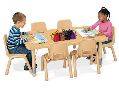 Heavy-Duty Adjustable Rectangular Tables - US 3263