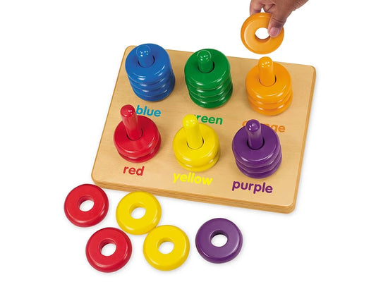Color Rings Sorting Board - US 5185