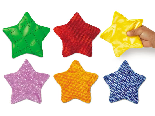 Sensory Star Beanbags - Set of 6 - US 1430