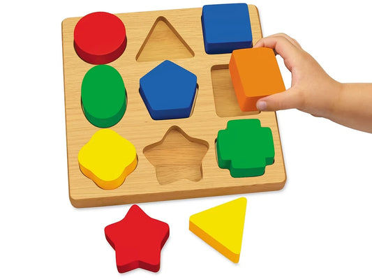 Simple Shapes Puzzle Board - US 9981
