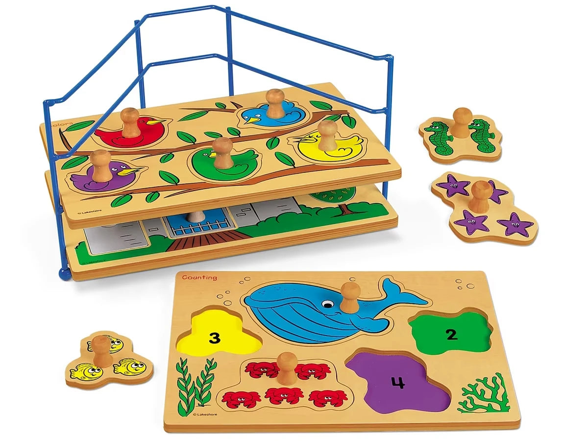 Big Knob Learning Puzzle Set - US 2638
