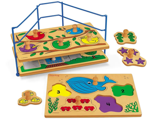 Big Knob Learning Puzzle Set - US 2638