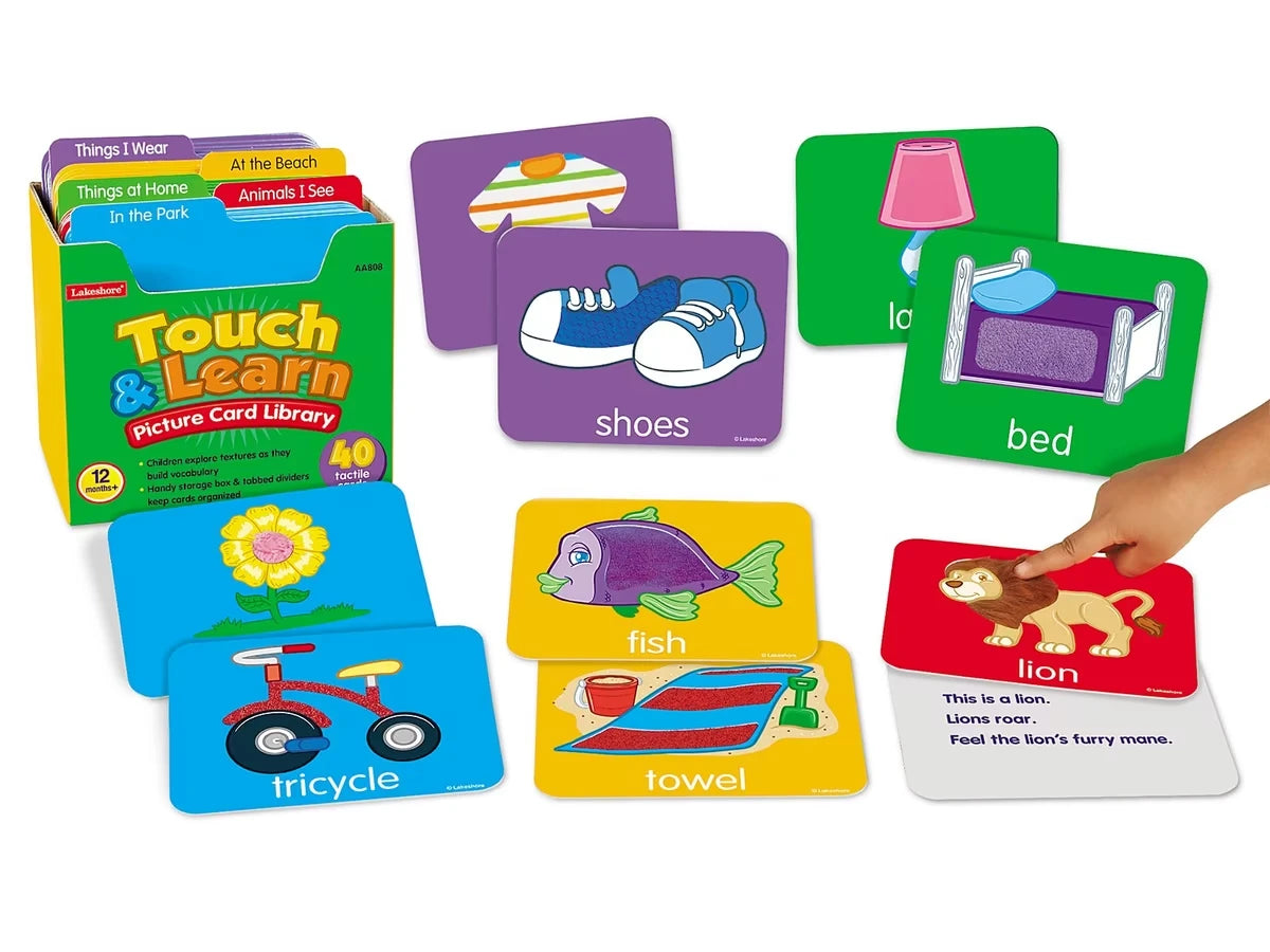 Touch & Learn Picture Card Library - US 9992