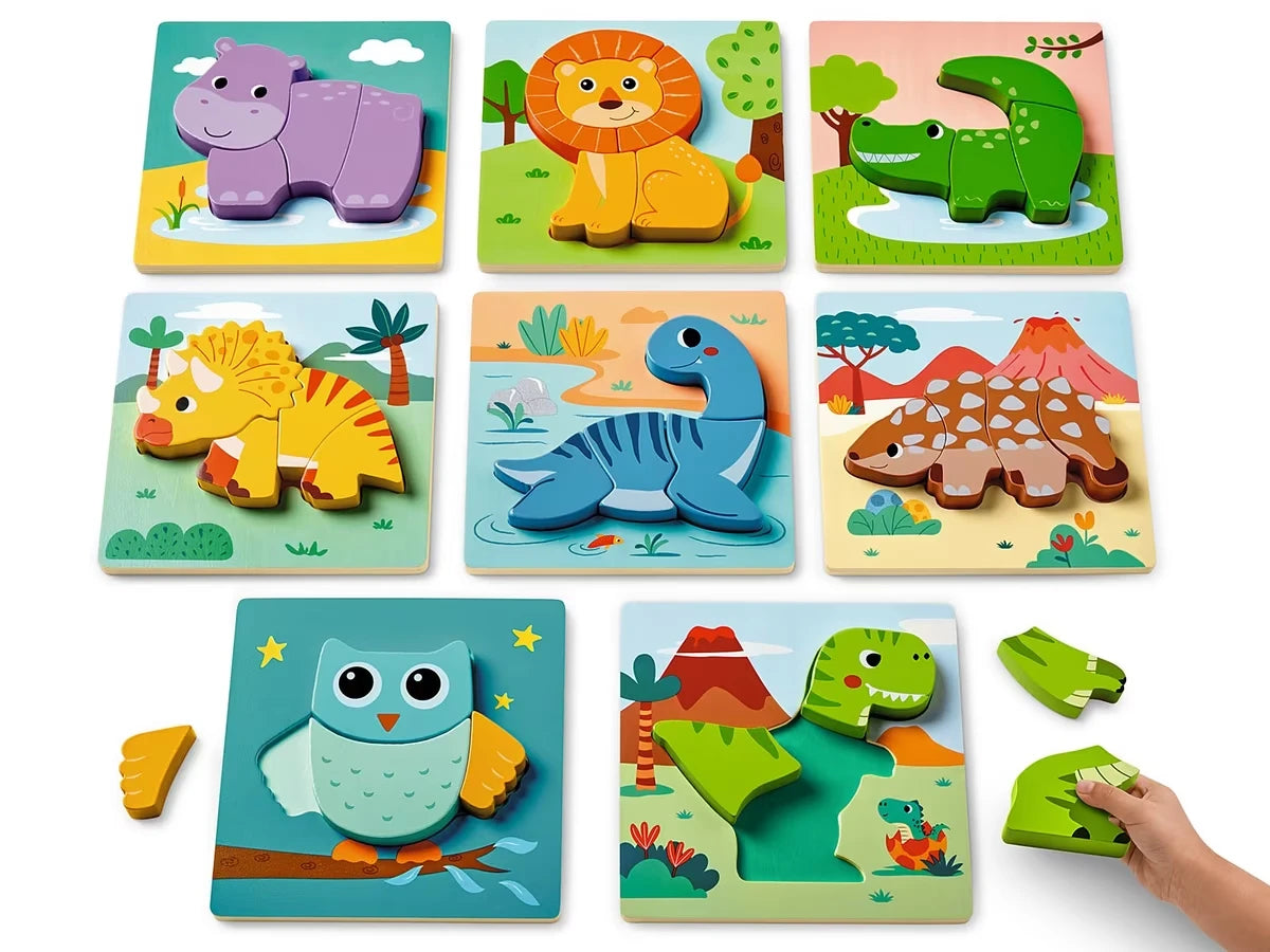 My First Animal Puzzles - US 8282