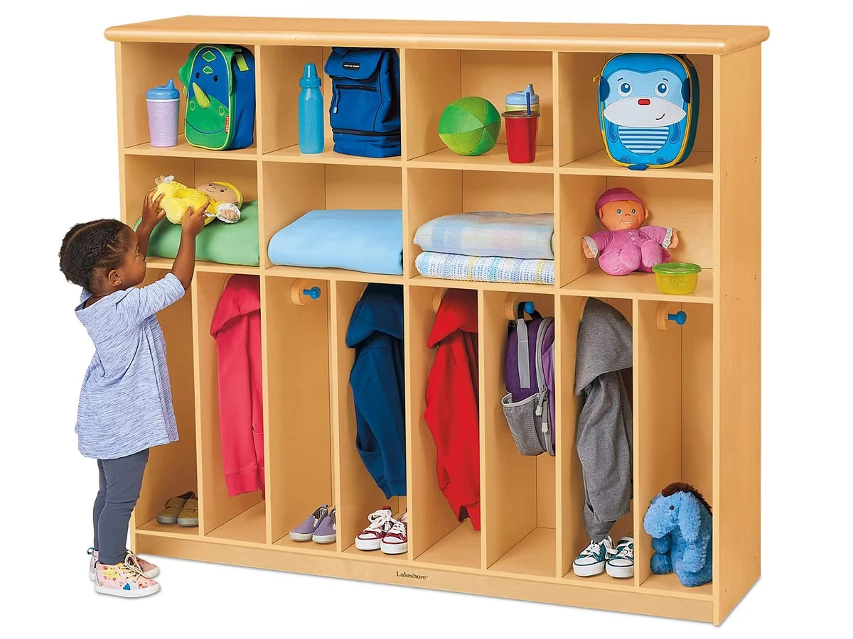 First Steps® Cubbies & Coats Storage Center - US 9542