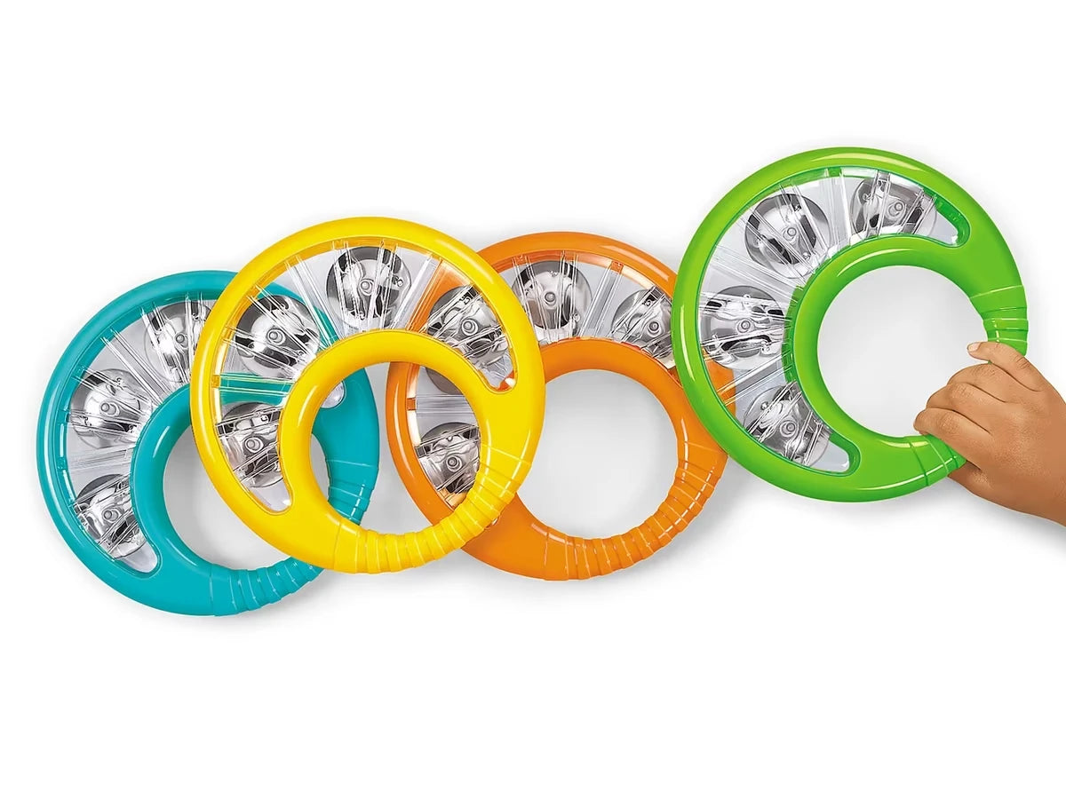 Heavy-Duty Tambourines - Set of 4 - US 5549