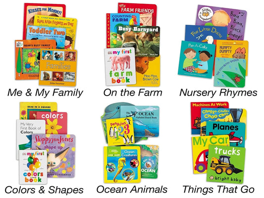 Board Book Theme Libraries - Complete Set - US 8414