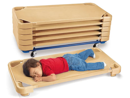Heavy-Duty Easy-Stack Toddler Cot - US 8908