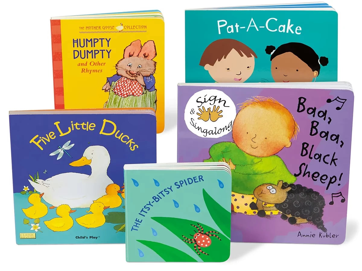 Nursery Rhymes Board Book Library - US 5384