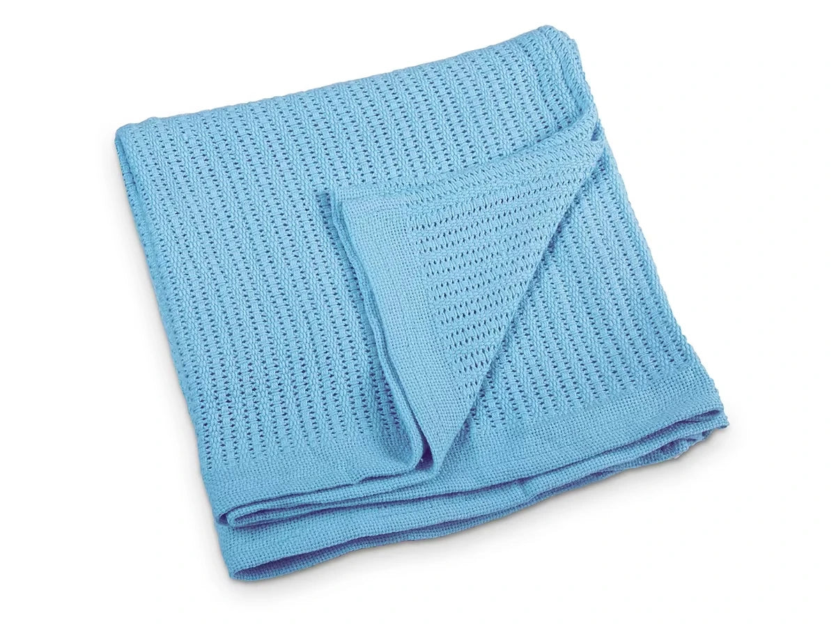 Cotton Thermal Cot Blanket - US 6783