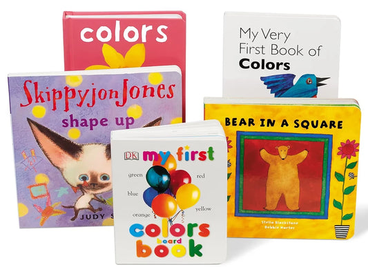 Colors & Shapes Board Book Library - US 3623