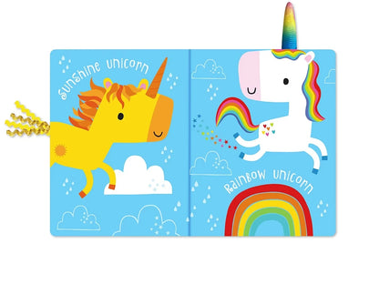 Soft Sensory Unicorn Book - US 5524