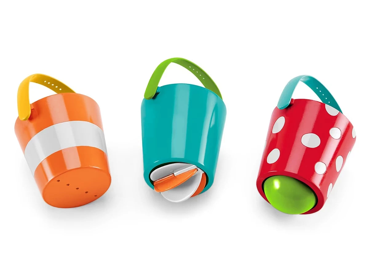 Happy Bath Buckets - Set of 3 - US 4623