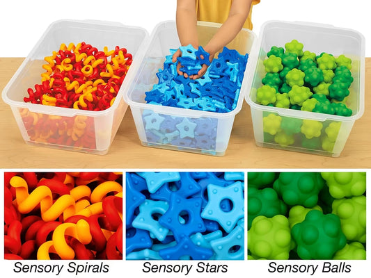 Toddler-Safe Washable Sensory Materials - Complete Set - US 2798