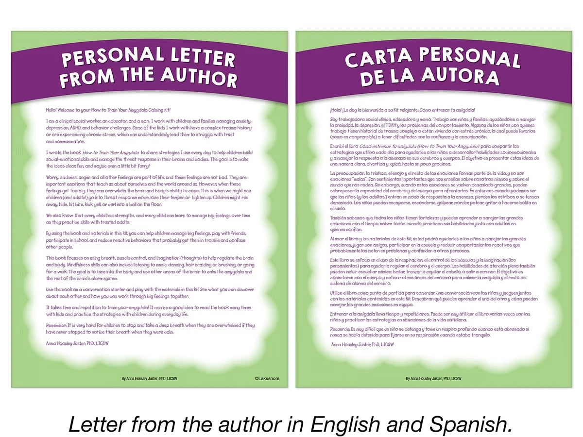 How to Train Your Amygdala Bilingual Calming Kit - US 9808