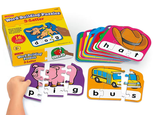 Word Building Puzzles - 3-Letter Words - US 5534