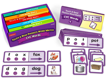 Touch & Read CVC Words Match - US 4860