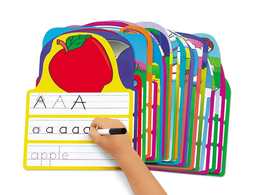 Write & Wipe Alphabet Practice Cards - US 5303
