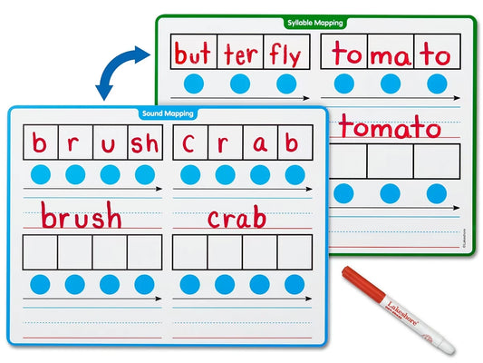 Word Mapping Write & Wipe Boards - US 3848
