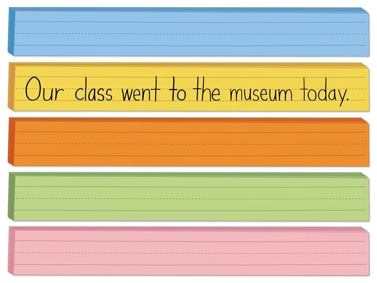 Rainbow Sentence Strips - US 4422