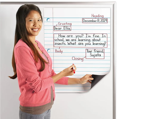 Giant Magnetic Lined Page - US 5855