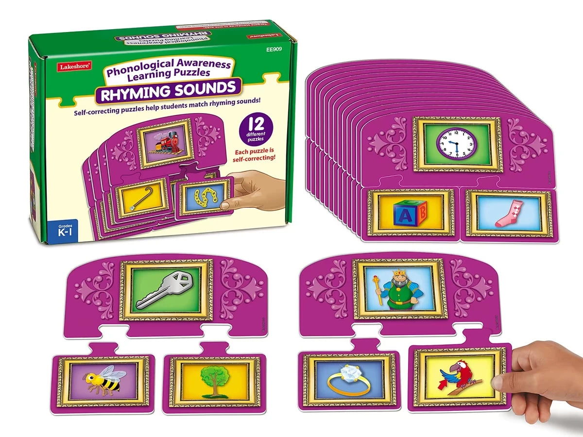 Rhyming Sounds Learning Puzzles - US 1567