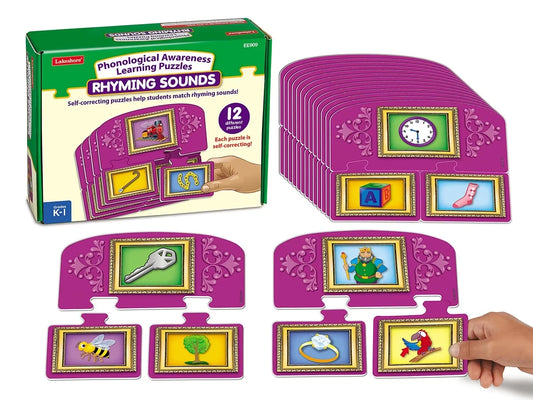 Rhyming Sounds Learning Puzzles - US 1567