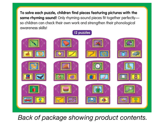 Rhyming Sounds Learning Puzzles - US 1567