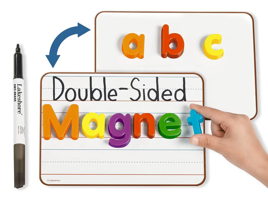 Double-Sided Magnetic Write & Wipe Mini Board - US 3282