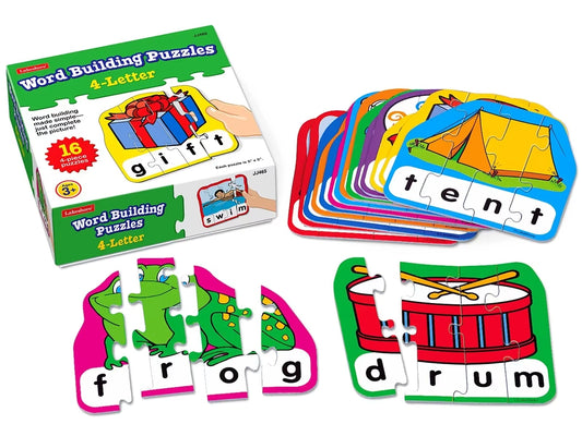Word Building Puzzles - 4-Letter Words - US 3591