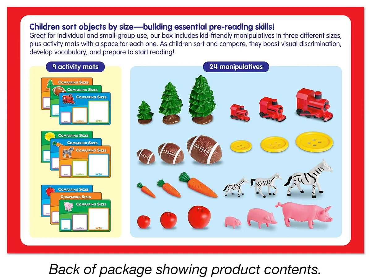 Comparing Sizes Activity Box - US 8977