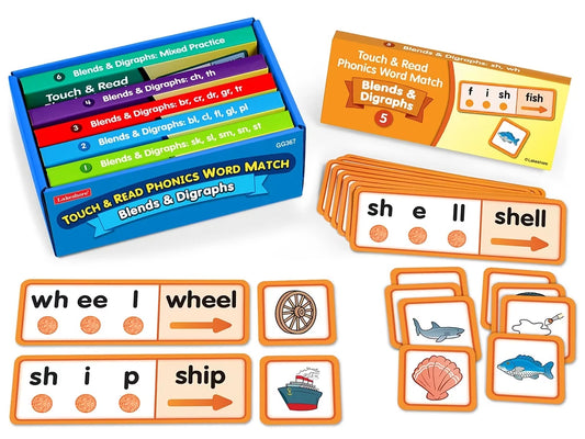 Touch & Read Blends & Digraphs Match - US 7588