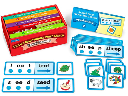 Touch & Read Vowel Sounds Match - US 5951