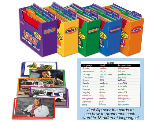 Vocabulary Development Photo Card Libraries - Complete Set - US 2859