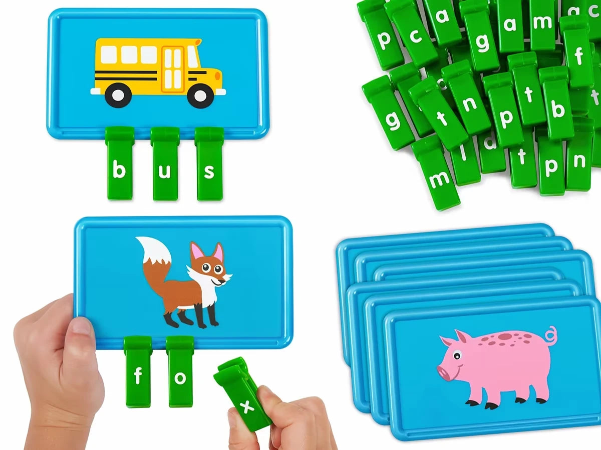 Snap & Build CVC Words - US 1821