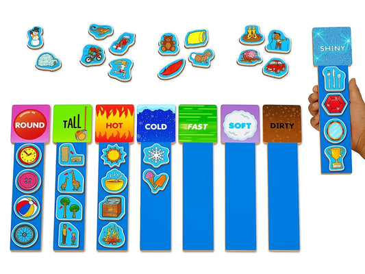 Magnetic Descriptive Words Rods - US 1808
