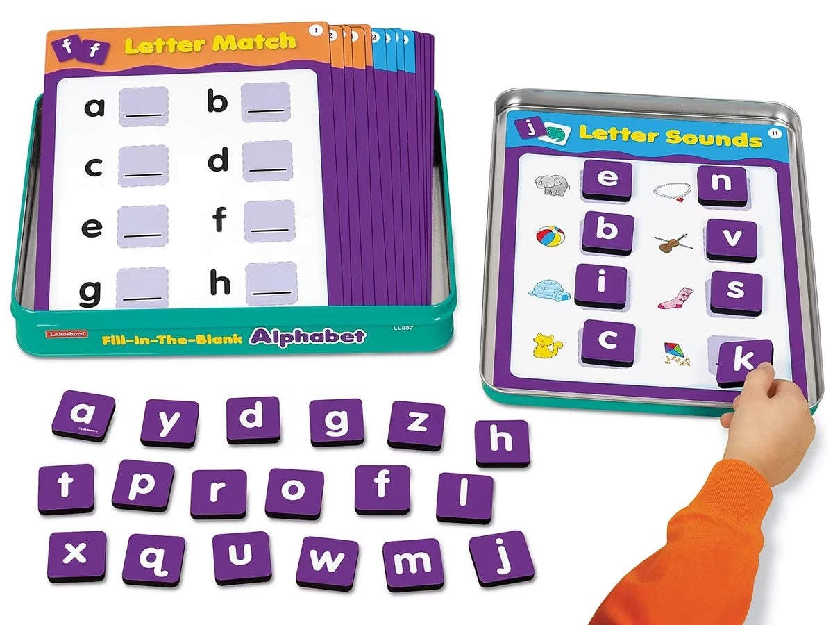 Alphabet Magnetic Activity Tin - US 1577
