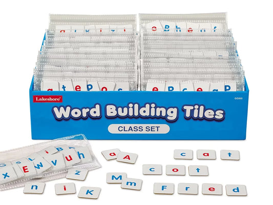 Word Building Tiles Student Packs - Class Set - US 6256