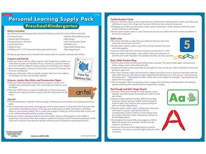 Personal Learning Supply Pack – Preschool-Kindergarten - US 6491