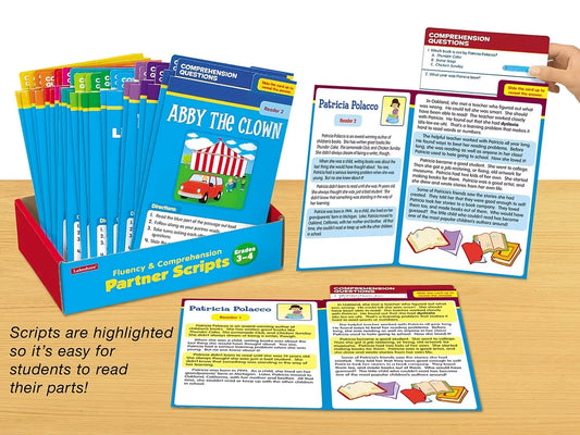 Fluency & Comprehension Partner Scripts - Gr. 3-4 - US 6500