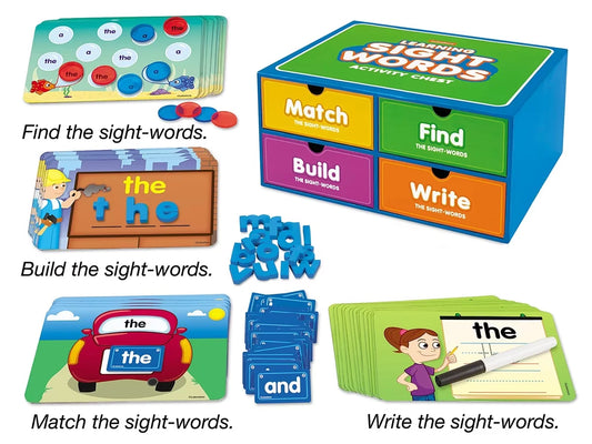 Learning Sight-Words Activity Chest - US 7562
