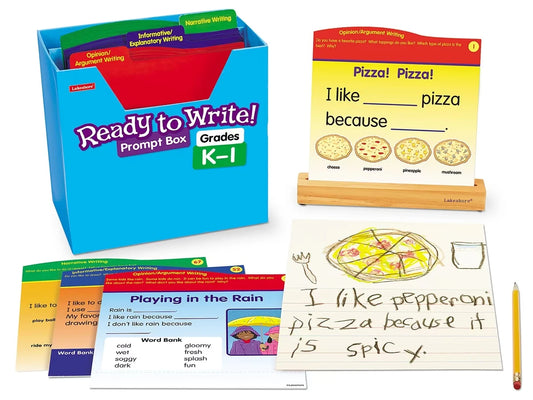Ready to Write! Prompt Box - K-Gr. 1 - US 3175
