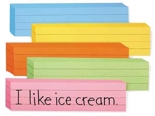 Mini Rainbow Sentence Strips - US 5032