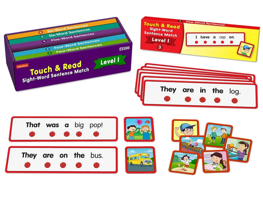 Touch & Read Sight-Word Sentence Match - Level 1 - US 6376