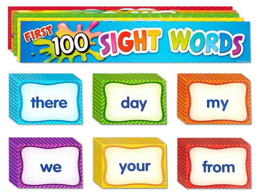 Sight-Words Pocket Chart Cards - US 6337