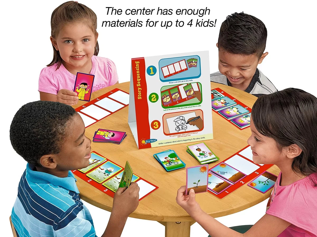 Story Sequencing Instant Learning Center - US 6118