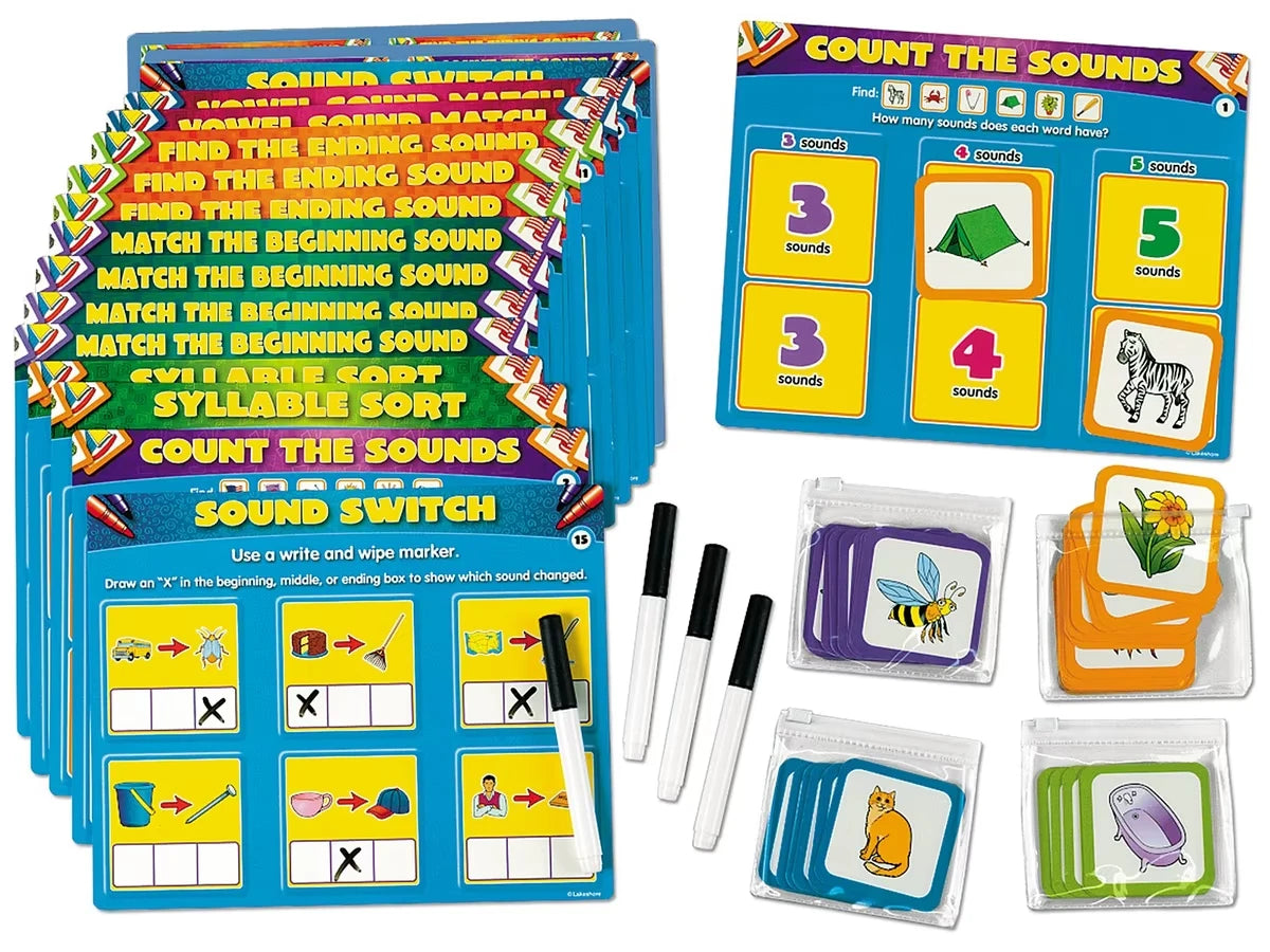 Teaching Phonemic Awareness Skills Activity Center - US 6687
