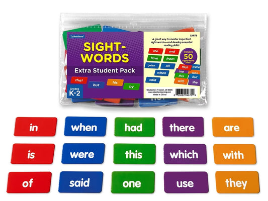 Sight-Words Hands-On Student Pack - US 5380