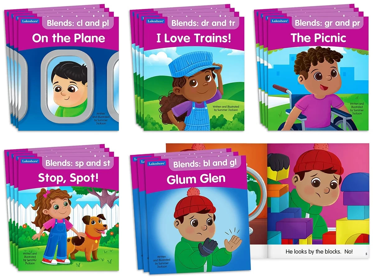 Blends Skill-Building Book Set - US 3625